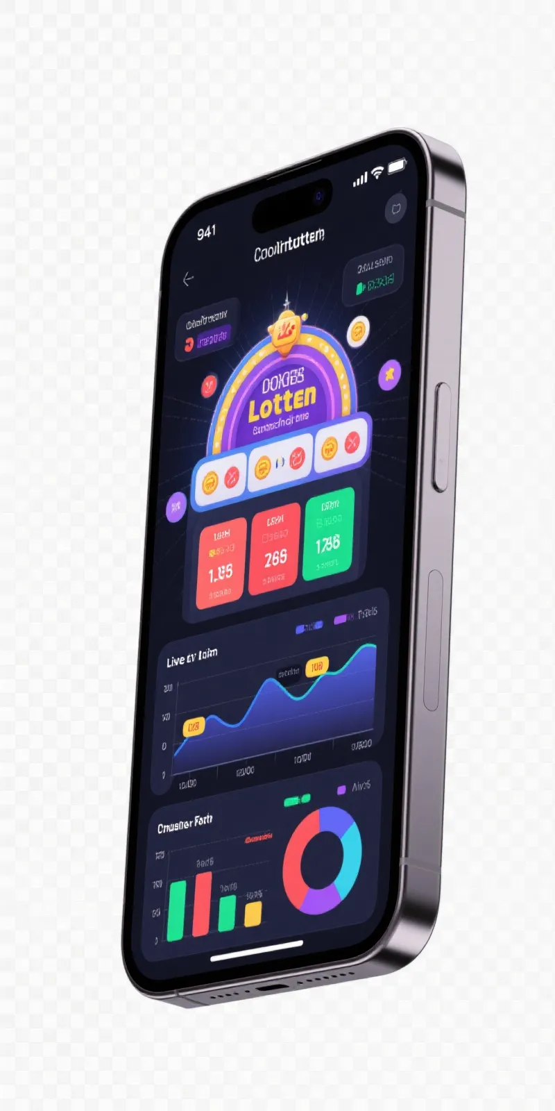 幸运飞艇 APP 界面展示